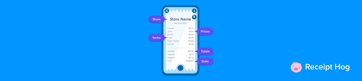 how to upload a paper receipt to Receipt Hog